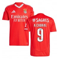 Camiseta Benfica Arthur Cabral #9 Primera Equipación Replica 2024-25 mangas cortas